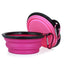 2 Pack Collapsible Portable Pet Feeding Watering Dish with Carabiners - iTalkPet