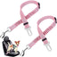 2 Pack Dog Seat Belt Car Leash Adjustable Elastic Reflective Pet Safety Seatbelt - iTalkPet