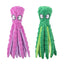 2 Pack Squeaky Dog Toys Octopus No Stuffing Crinkle Plush Pet Toy - iTalkPet