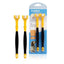 2 Pcs Three Sided Pet Toothbrush - iTalkPet