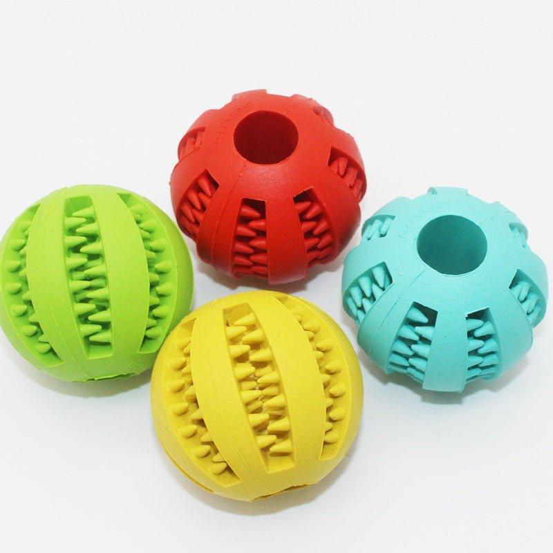 2Pack Dog Puzzle Teething Toys Ball Durable Pet Chew Toy - iTalkPet