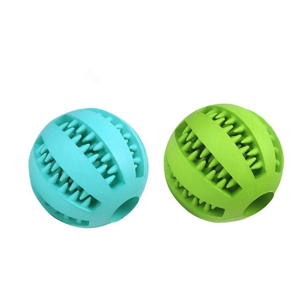 2Pack Dog Puzzle Teething Toys Ball Durable Pet Chew Toy - iTalkPet