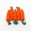 5 PCS Carrot Dog Teething Toy Pet Chew Cotton Knot Carrot Toy - iTalkPet