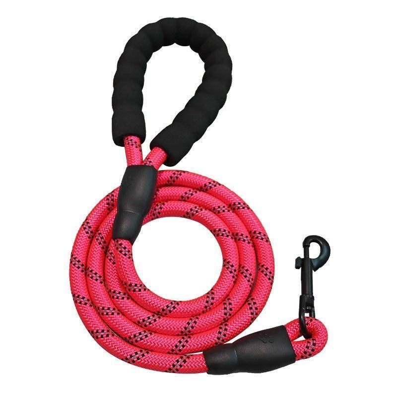 5FT Dog Leash with Comfortable Padded Handle and Highly Reflective Threads - iTalkPet