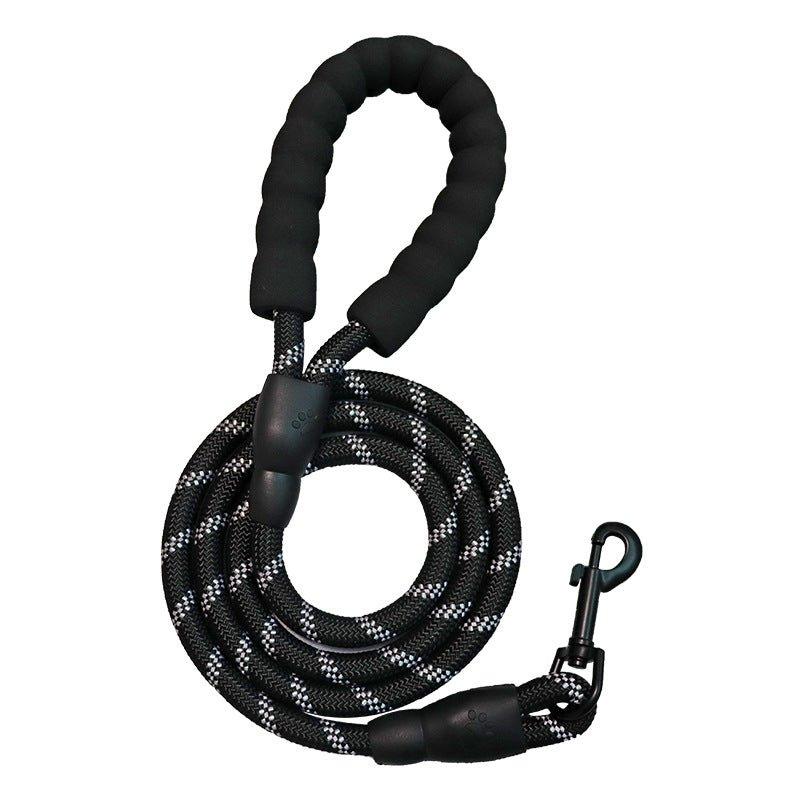 5FT Dog Leash with Comfortable Padded Handle and Highly Reflective Threads - iTalkPet