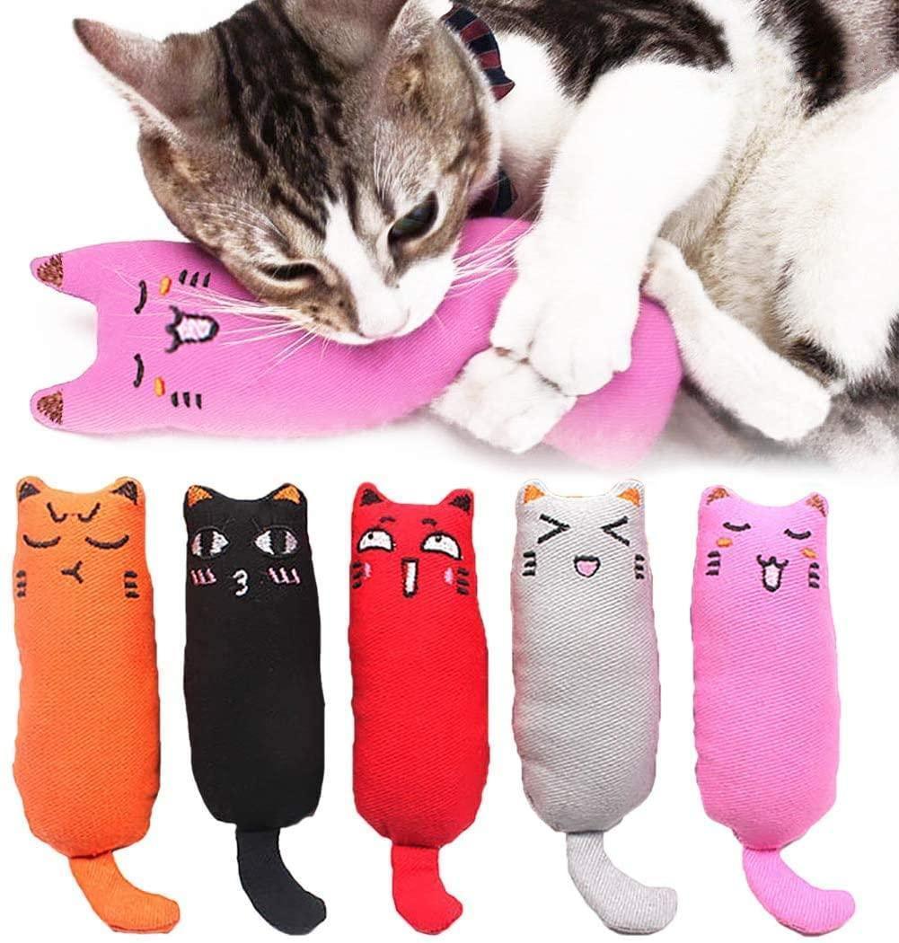 5Pcs Catnip Toy Bite Resistant Chew Toys for Cat - iTalkPet