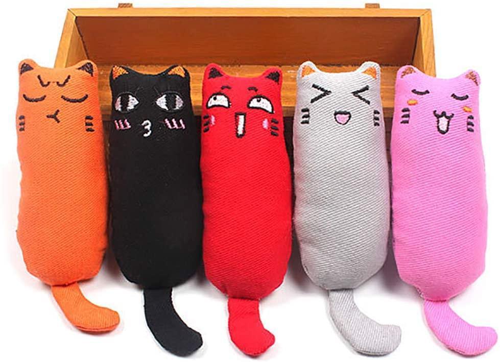 5Pcs Catnip Toy Bite Resistant Chew Toys for Cat - iTalkPet