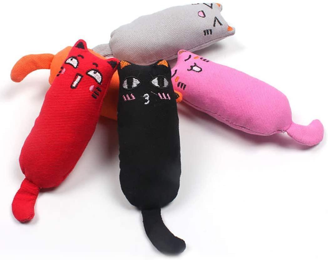 5Pcs Catnip Toy Bite Resistant Chew Toys for Cat - iTalkPet