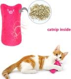 5Pcs Catnip Toy Cartoon Mice Cat Teething Chew Toy - iTalkPet