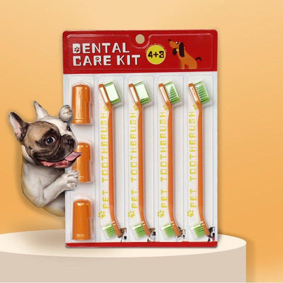 7 In 1 Dog Dental Care Kit Pet Toothbrush - iTalkPet