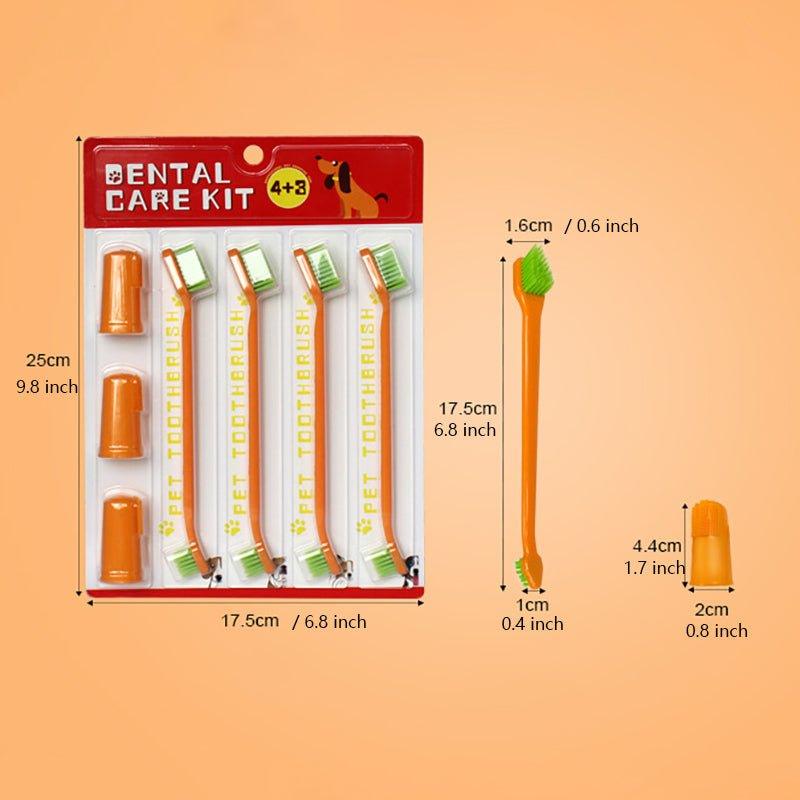 7 In 1 Dog Dental Care Kit Pet Toothbrush - iTalkPet