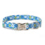 Adjustable Nylon Flower Personalized Custom Dog Collar Free Engraved Nameplate ID Tag - iTalkPet
