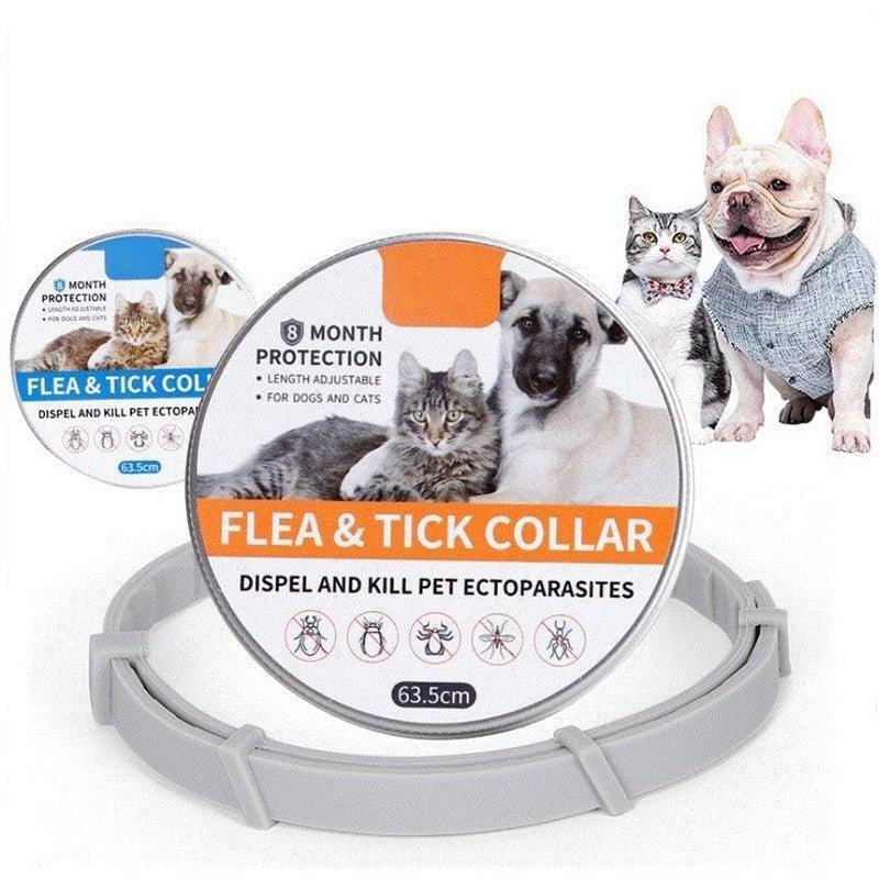 Adjustable Pet Flea & Tick Collar - 8-Month Flea and Tick Collar - iTalkPet