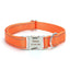 Adjustable Reflective Nylon Personalized Dog Collar - iTalkPet