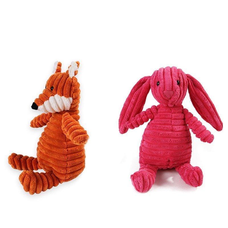 Animal Shape Plush Pet Chew Toy - iTalkPet