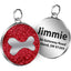 Bling Bling Bone Customized Engraving Dog ID Tag - iTalkPet