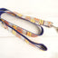 Blue Bohemian Personalized Dog Collar Set - iTalkPet