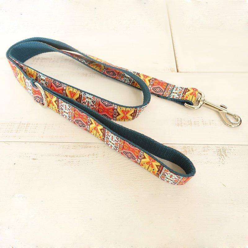 Bohemian Personalized Dog Collar Set - iTalkPet