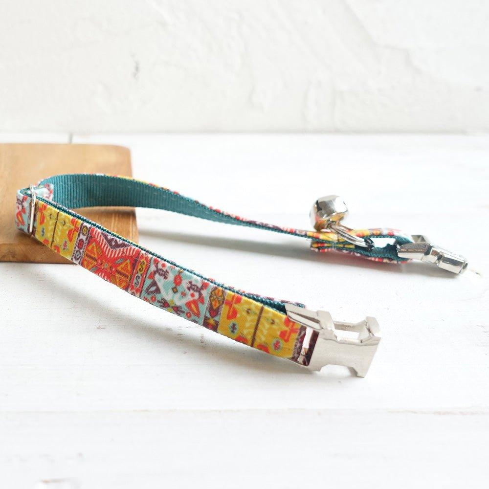 BOHEMIAN Style Adjustable Personalized Cat Collar - iTalkPet