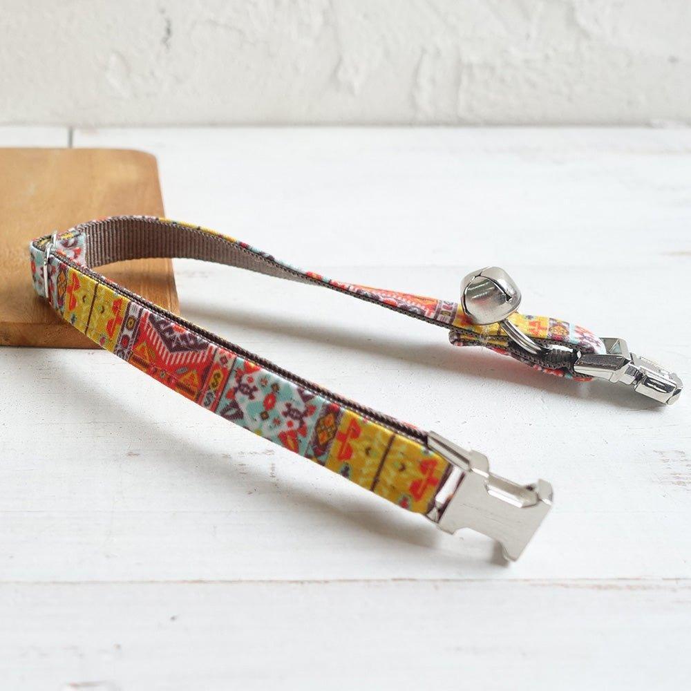 BOHEMIAN Style Adjustable Personalized Cat Collar - iTalkPet