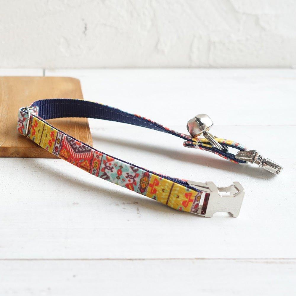 BOHEMIAN Style Adjustable Personalized Cat Collar - iTalkPet