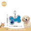 Bone and Paw Shape Personalized Engraved Pet ID Tag - iTalkPet