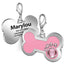 Bone and Paw Shape Personalized Engraved Pet ID Tag - iTalkPet