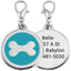 Bone Shape Engraved Personalized Pet ID Tags - iTalkPet