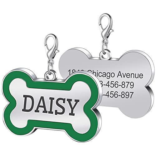 Both Sides Bone Shape Personalized Pet ID Tag - iTalkPet