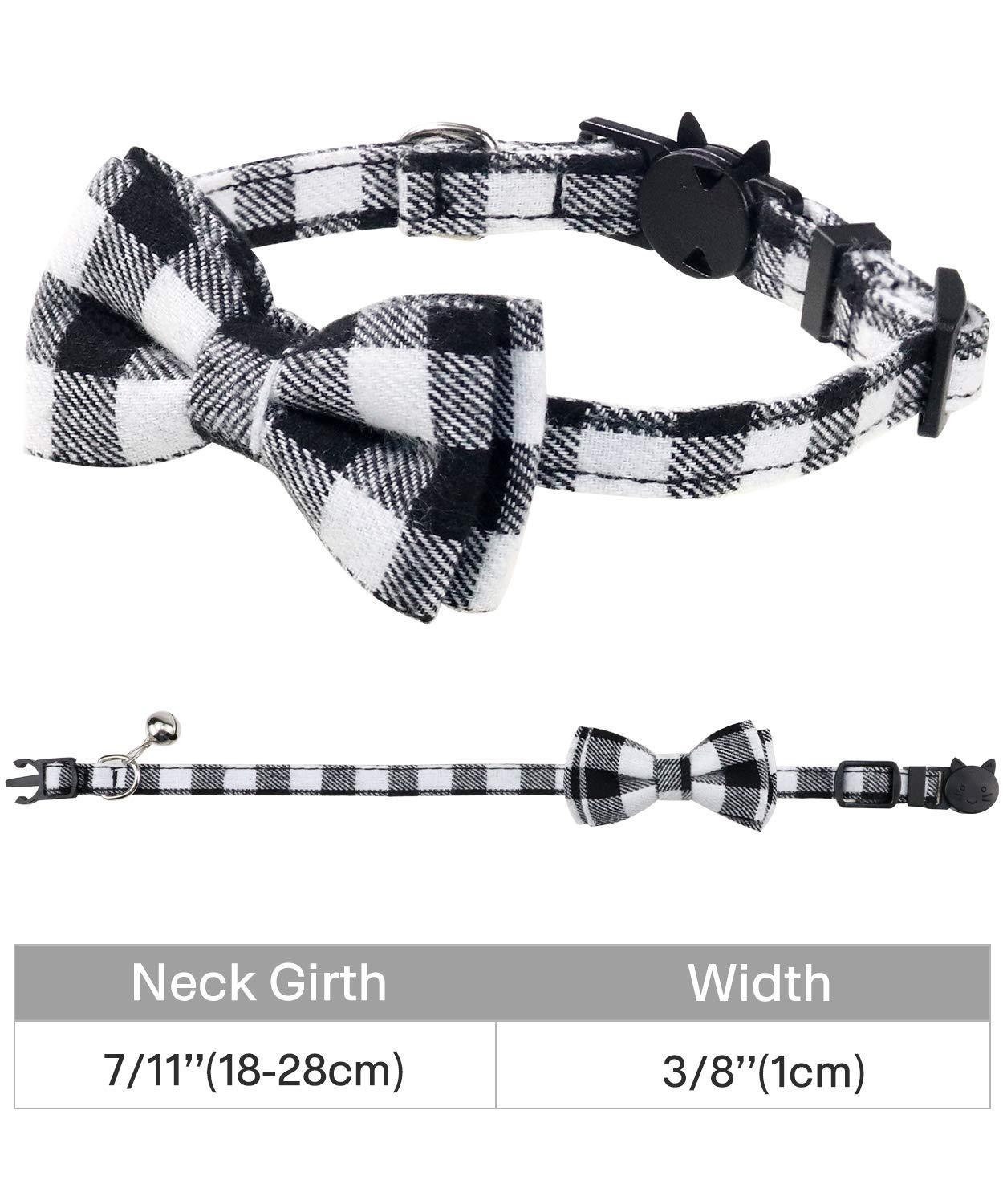 Breakaway Cat Collar with Cute Bow Tie and Bell - iTalkPet