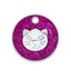 Cat Custom ID Tag Personalised Cute Face Kitten Tag - iTalkPet