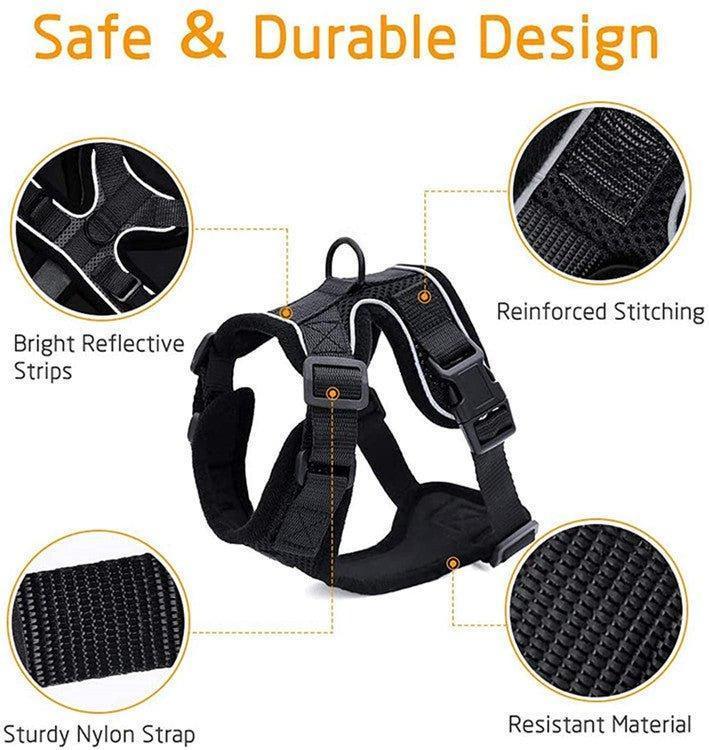 Cat Harness and Leash Set - Soft Adjustable Vest Harnesses for Cat - iTalkPet