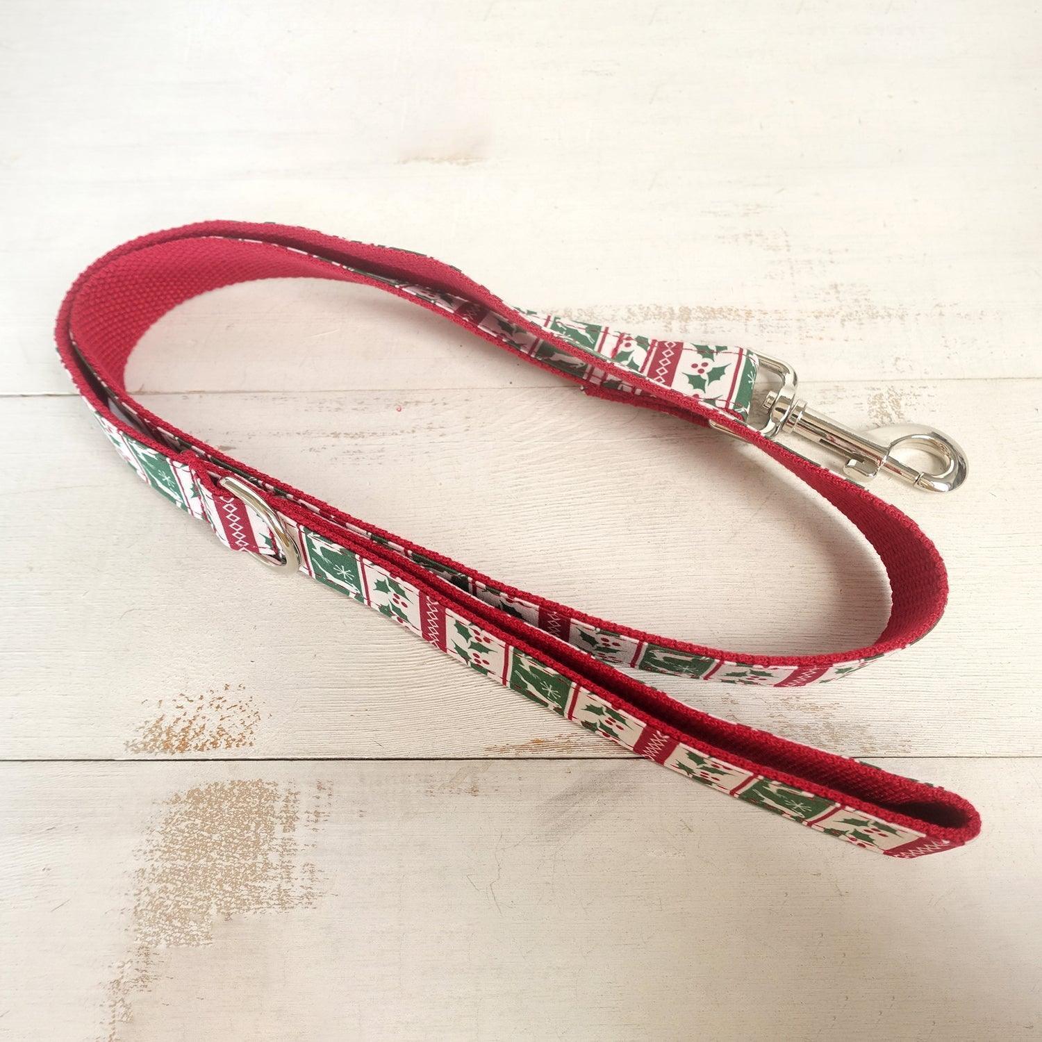 Christmas Deer Personalized Dog Collar Set - iTalkPet