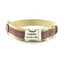 Colorful Stripe Soft Personalized Dog Collar Set - iTalkPet