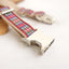 Colorful Stripe Soft Personalized Dog Collar Set - iTalkPet