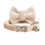 Custom Cat Collar with Bow Tie - iTalkPet