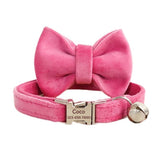 Custom Cat Collar with Bow Tie - iTalkPet
