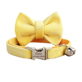 Custom Cat Collar with Bow Tie - iTalkPet