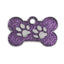 Custom Engraved Bone Paw Dog ID Tag - iTalkPet