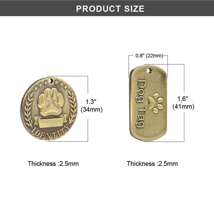 Customized Pet Dog ID Tag Free Engraving – iTalkPet