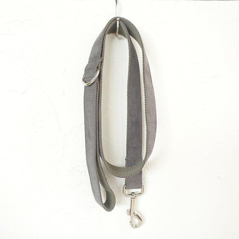 Deep Gray Personalized Dog Collar Set - iTalkPet