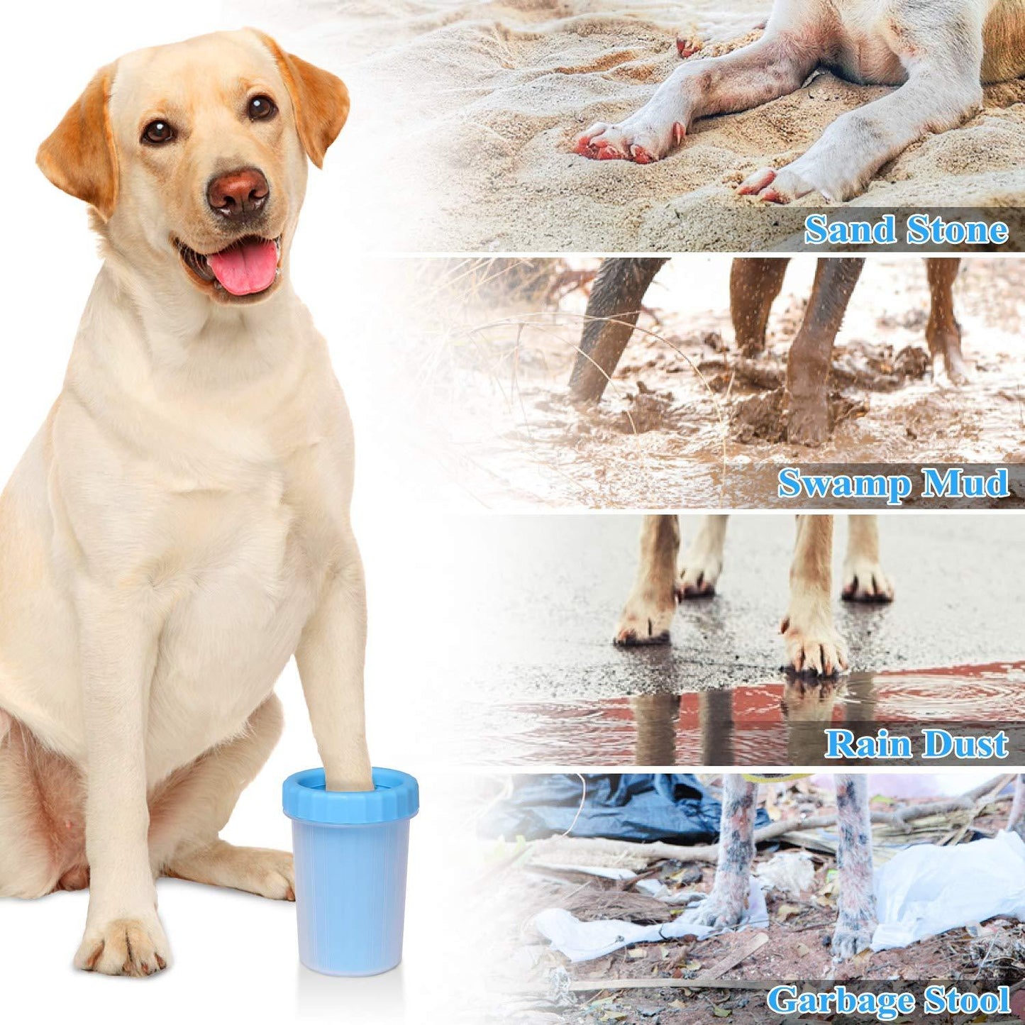 Dog Paw Washer Cup - Pet Paw Cleaner - iTalkPet