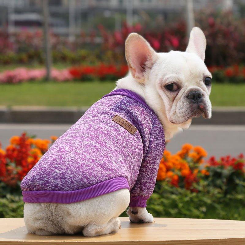 Dog Sweater Soft Thickening Warm Pup Dogs Shirt Winter Puppy Sweater - iTalkPet