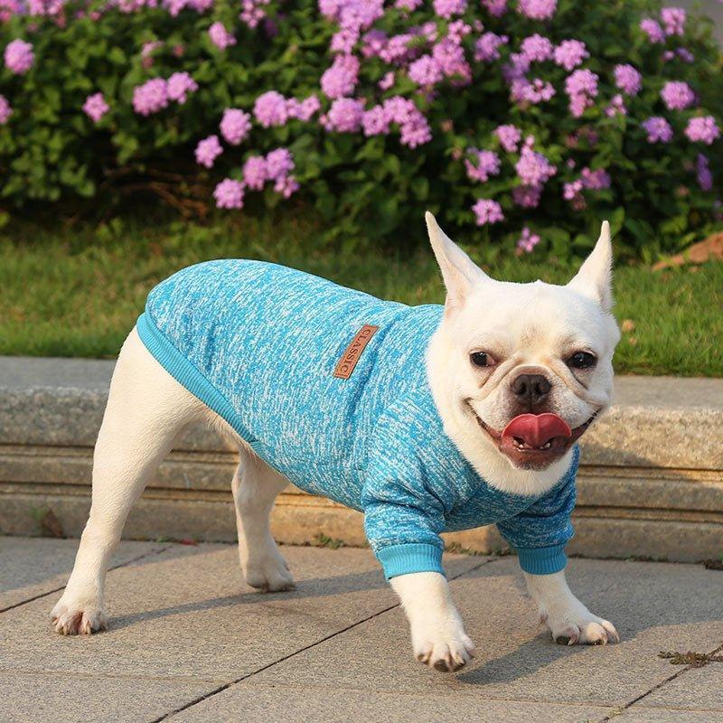Dog Sweater Soft Thickening Warm Pup Dogs Shirt Winter Puppy Sweater - iTalkPet