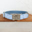 Fire Blue Personalized Dog Collar Set - iTalkPet