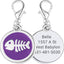 Fish Bone Personalized Pet Dog ID Tag - iTalkPet