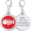 Fish Bone Personalized Pet Dog ID Tag - iTalkPet