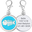Fish Bone Personalized Pet Dog ID Tag - iTalkPet