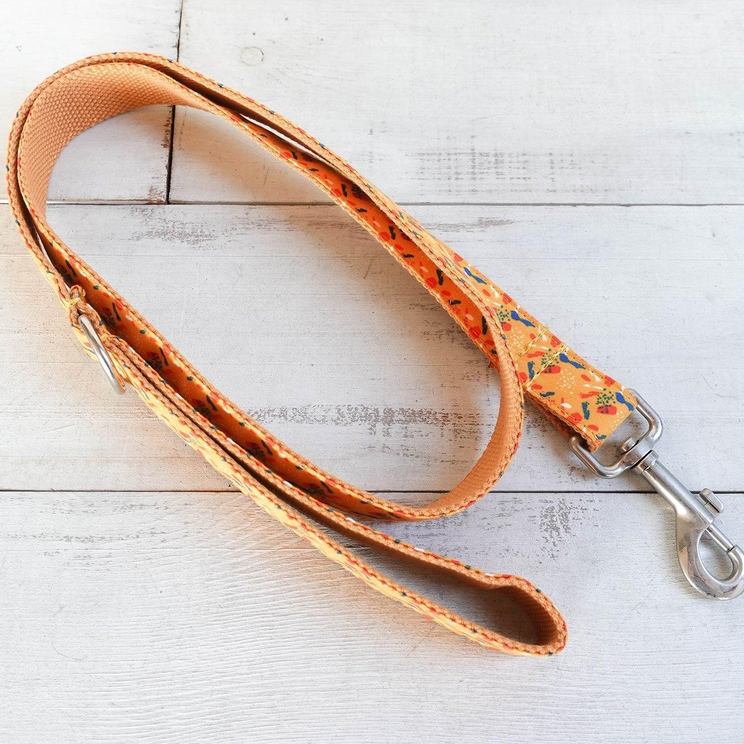Fish Yellow Personalized Dog Collar Set - iTalkPet