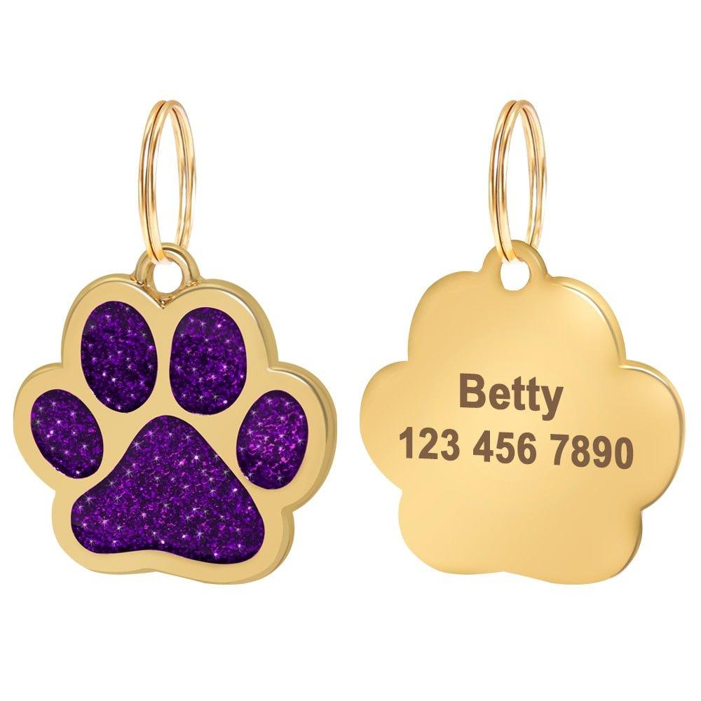 Free Engraved Pet ID Tag Personalized Cat Puppy ID Tag - iTalkPet